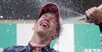Sebastian Vettel - Sieg in Shanghai